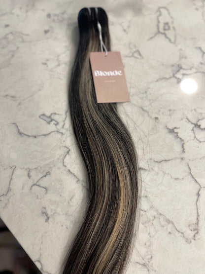 Raw straight Custom Blonde 1.0 (Seamless Clip-Ins)